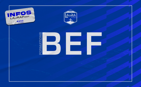 Bef BEF : les résultats 2025/2026 – Ligue Auvergne-Rhône-Alpes de Football